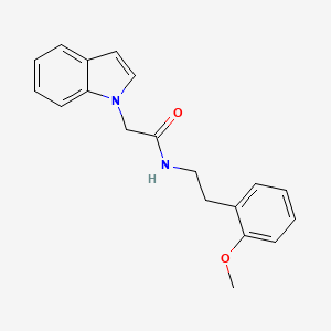 2-(1H-indol-1-yl)-N-(2-methoxyphenethyl)acetamide