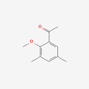 molecular formula C11H14O2 B2457890 3,5-Dimethyl-2-methoxyacetophenone CAS No. 147623-18-5; 55169-98-7