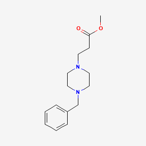 Methyl 3-(4-benzylpiperazin-1-yl)propanoate