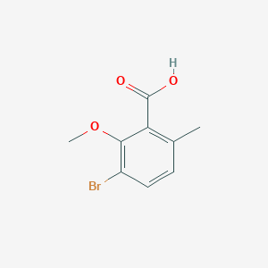 3-Bromo-2-methoxy-6-methylbenzoic acid