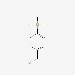 [4-(Bromomethyl)phenyl]trimethylsilane