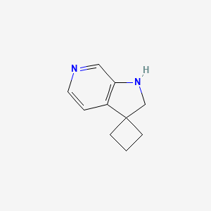 Spiro[1,2-dihydropyrrolo[2,3-c]pyridine-3,1'-cyclobutane]