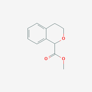 molecular formula C11H12O3 B2458195 Methyl Isochroman-1-carboxylate CAS No. 13328-86-4