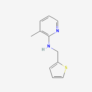 molecular formula C11H12N2S B2458291 3-methyl-N-(2-thienylmethyl)pyridin-2-amine CAS No. 897758-00-8