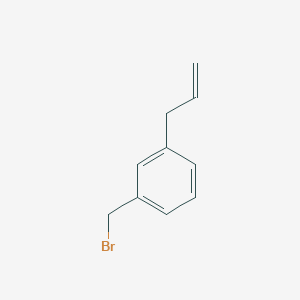 molecular formula C10H11Br B2458459 1-Allyl-3-(bromomethyl)benzene CAS No. 2138268-60-5