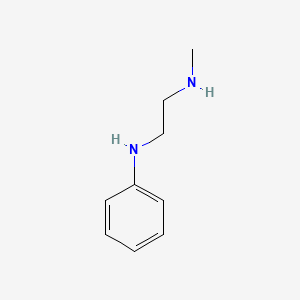 molecular formula C9H14N2 B2458556 Methyl[2-(phenylamino)ethyl]amine CAS No. 64469-32-5