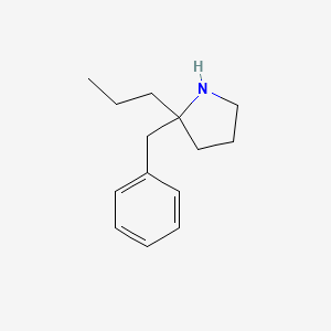 2-Benzyl-2-propylpyrrolidine