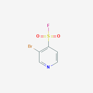 molecular formula C5H3BrFNO2S B2458657 3-Bromopyridine-4-sulfonyl fluoride CAS No. 2229049-79-8