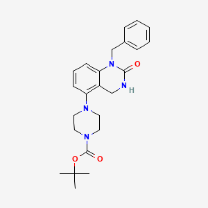Tert-butyl 4-(1-benzyl-2-oxo-1,2,3,4-tetrahydroquinazolin-5-yl)piperazine-1-carboxylate