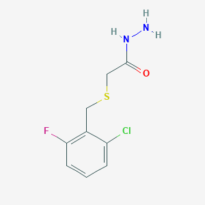 2-[(2-Chloro-6-fluorobenzyl)thio]acetohydrazide