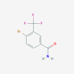 4-Bromo-3-(trifluoromethyl)benzamide
