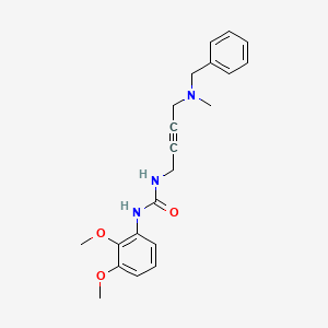 1-(4-(Benzyl(methyl)amino)but-2-yn-1-yl)-3-(2,3-dimethoxyphenyl)urea