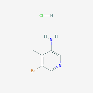 5-Bromo-4-methylpyridin-3-amine hydrochloride