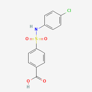molecular formula C13H10ClNO4S B2459121 4-(4-Chloro-phenylsulfamoyl)-benzoic acid CAS No. 199181-50-5