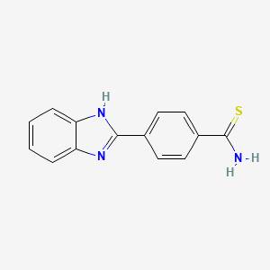 2-(4-Thiocarbamoylphenyl)benzimidazole