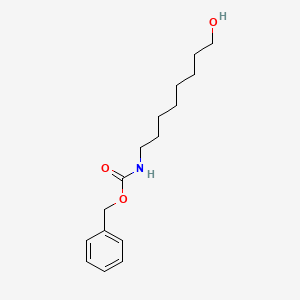 molecular formula C16H25NO3 B2459146 Benzyl (8-hydroxyoctyl)carbamate CAS No. 134477-39-7