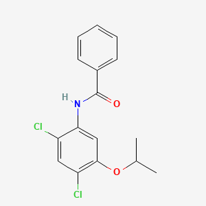 N-(2,4-dichloro-5-isopropoxyphenyl)benzenecarboxamide