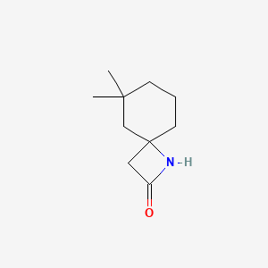 6,6-Dimethyl-1-azaspiro[3.5]nonan-2-one