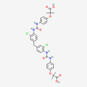 molecular formula C35H34Cl2N4O8 B2459401 LR-90 CAS No. 245075-84-7