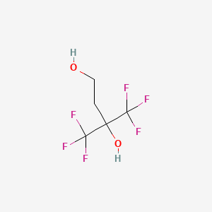 4,4,4-Trifluoro-3-(trifluoromethyl)butane-1,3-diol