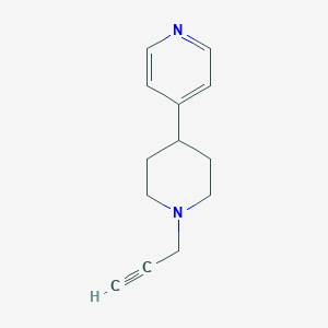 4-(1-Prop-2-ynylpiperidin-4-yl)pyridine