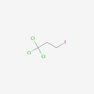 molecular formula C3H4Cl3I B2459647 1,1,1-Trichloro-3-iodopropane CAS No. 23153-17-5