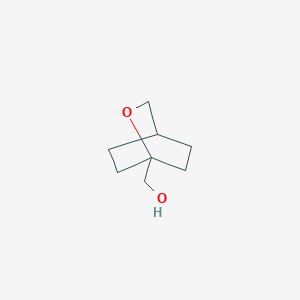 molecular formula C8H14O2 B2459763 {2-oxabicyclo[2.2.2]octan-1-yl}methanol CAS No. 1447943-03-4