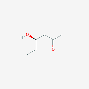 molecular formula C6H12O2 B024598 (R)-5-Oxohexane-3-ol CAS No. 106353-47-3