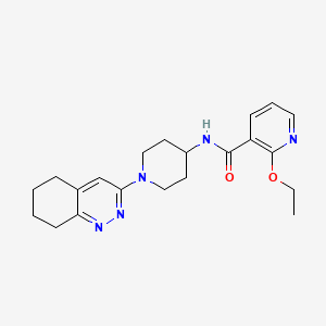 2-ethoxy-N-(1-(5,6,7,8-tetrahydrocinnolin-3-yl)piperidin-4-yl)nicotinamide