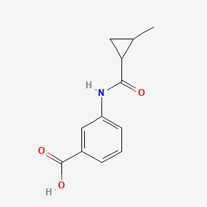 3-(2-Methylcyclopropaneamido)benzoic acid