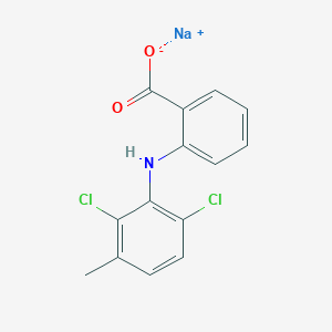 molecular formula C14H10Cl2NNaO2 B000246 Meclofenamate sodium CAS No. 6385-02-0