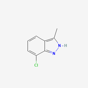 B2460021 7-Chloro-3-methyl-1H-indazole CAS No. 1378582-62-7