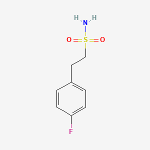 2-(4-Fluorophenyl)ethane-1-sulfonamide