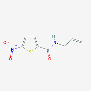 2-nitro-N-prop-2-enylthiophene-5-carboxamide