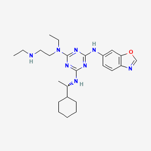 molecular formula C24H36N8O B2460127 LS-102 