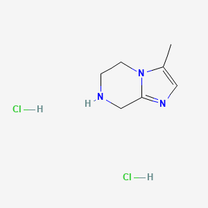 3-Methyl-5,6,7,8-tetrahydro-imidazo[1,2-a]pyrazine dihydrochloride