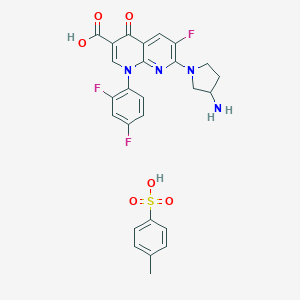 molecular formula C26H23F3N4O6S B024606 托舒沙星托西酸盐 CAS No. 100490-94-6