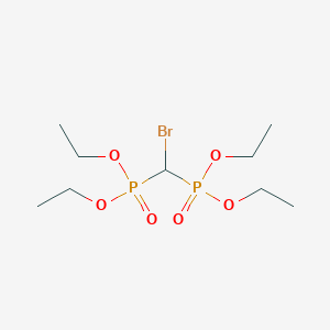1-[[Bromo(diethoxyphosphoryl)methyl]-ethoxy-phosphoryl]oxyethane