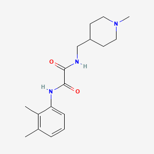 molecular formula C17H25N3O2 B2460627 N1-(2,3-dimethylphenyl)-N2-((1-methylpiperidin-4-yl)methyl)oxalamide CAS No. 952974-89-9
