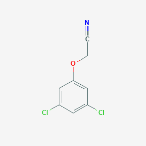 molecular formula C8H5Cl2NO B024608 3,5-Dichlorophenoxyacetonitrile CAS No. 103140-12-1