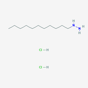 molecular formula C11H28Cl2N2 B2461017 undecylhydrazine dihydrochloride CAS No. 2408959-45-3