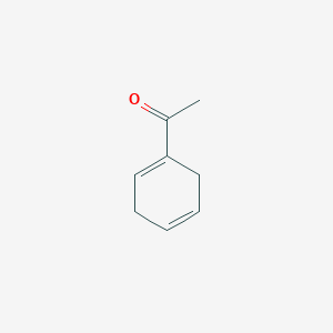 molecular formula C8H10O B024611 Ethanone, 1-(1,4-cyclohexadien-1-yl)-(9CI) CAS No. 102872-23-1