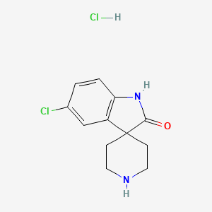 5-Chlorospiro[indoline-3,4'-piperidin]-2-one hydrochloride