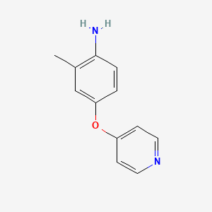 2-Methyl-4-(pyridin-4-yloxy)aniline