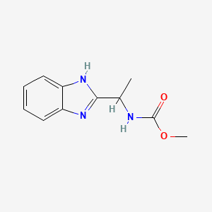 methyl (1-(1H-benzo[d]imidazol-2-yl)ethyl)carbamate