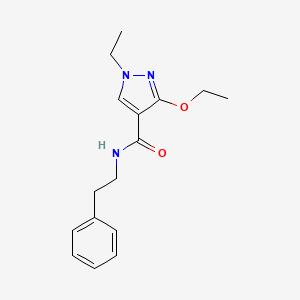 3-ethoxy-1-ethyl-N-phenethyl-1H-pyrazole-4-carboxamide