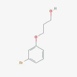 molecular formula C9H11BrO2 B2461193 3-(3-Bromophenoxy)propan-1-ol CAS No. 92584-63-9