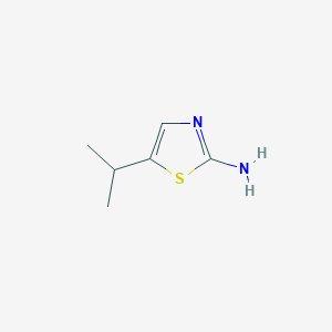 molecular formula C6H10N2S B024612 5-Isopropylthiazol-2-amine CAS No. 101080-15-3