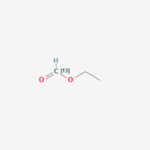 molecular formula C3H6O2 B024613 Ethyl formate-13C CAS No. 73222-61-4