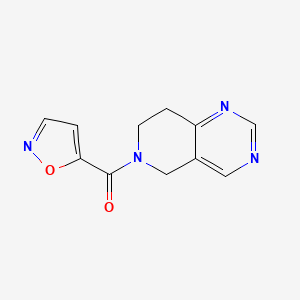 (7,8-dihydropyrido[4,3-d]pyrimidin-6(5H)-yl)(isoxazol-5-yl)methanone